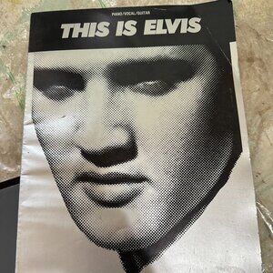 This Is Elvis Presley Piano Vocal Guitar Song Book Sheet Music